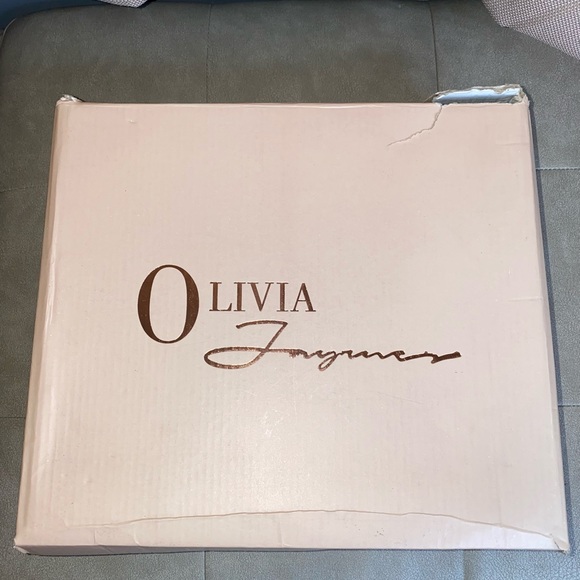 NWOT Olivia Ferguson Brown Open Toe Thigh High BootHeels | Women’s US Size 7 1/2 - Picture 16 of 16